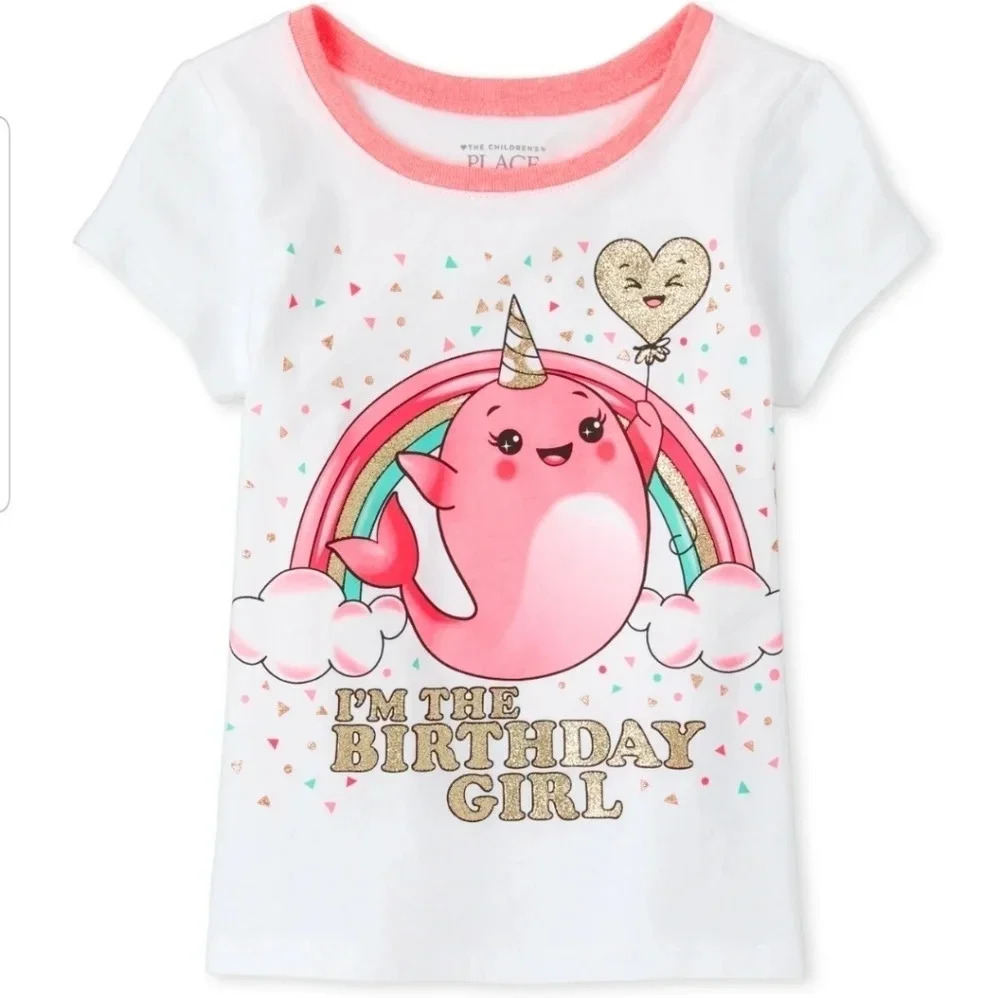 Children's Place Birthday Girl Party Shirt 2T